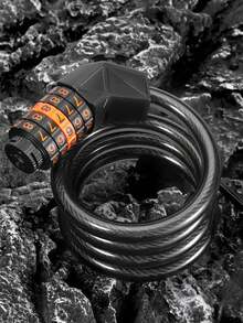 1.2m Bicycle Chain Lock With Holder, Electric Bike Lock, Motorcycle Style Lock, Anti-Theft Lock, Bicycle Battery Car Lock, Mountain Bike Lock, Portable Bike Lock - Multicolor - View 6