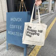 Don Store Books Tote Female Cotton Cloth Shoulder Bag  Handbag Reusable Grocery Shopper Purse
