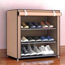 6/8/10 couches Meuble à chaussures avec housse anti-poussière, étagère à chaussures en tissu non tissé économe en espace, grande capacité, facile à assembler, meuble à chaussures portable, convient à divers scénarios tels que l'entrée, le rangement, la maison et le dortoir, organisateur de chaussures, rangement de chaussures, meuble à chaussures, décoration de la pièce, étagère, étagères, simplement, vacances de printemps, vibrations boho opulentes, style premium, fête des mères, fête nationale de l'Arabie saoudite