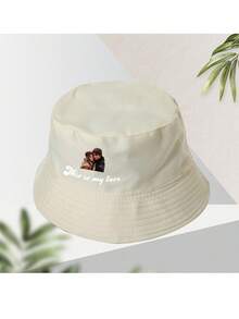 1pc Breathable Bucket Hat, Sun-Protective Customizable With Images Text Names Logos For Men And Women - Multicolor - View 14