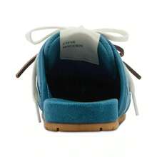 Steve Madden Women's Maysa Lace-Up Slip-On Sneakers - Blue Suede - View 3