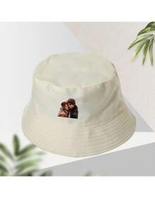 1 Piece Bucket Hat Fashion Simple Casual Versatile Four Seasons Models Men And Women Customizable Photos Unique Personalized DIY Gifts Outdoor Sunshade Sunscreen UV Protection - Multicolor - View 13