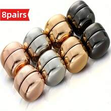 1对/2对/4对/8对/12对装优质磁扣头巾，多功能头巾磁扣，选择您喜欢的款式搭配服装