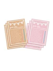 [Number Of Pieces] Pcs/Pack Baby Prediction Game Cards, Newborn Parents Advice Cards