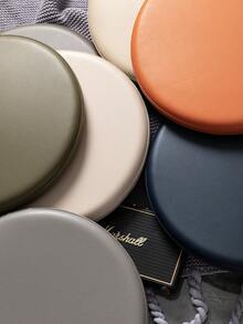 圆形坐垫、仿皮椅垫、吧台凳垫、卡座垫、窗台垫、冥想垫、记忆海绵防滑地板坐垫、办公椅椅垫、椅枕垫、游戏椅 - 彩色 - 查看 6