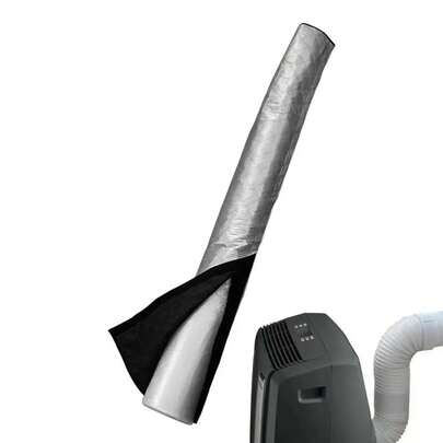 Cubierta de manguera de aire acondicionado portátil, funda protectora antipolvo para manguera de escape de aire acondicionado doméstico, cubierta de aislamientoérmico BWAO