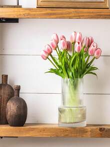 3/5/10 件优质郁金香人造花 - 真实触感花束，适用于家居装饰、婚礼布置、派对活动、酒店装饰、节日礼物、情人节、新年装饰、复活节装饰、客厅和卧室造型、DIY 花卉工艺品、桌面装饰、花墙设计、花园装饰、节日气氛、装饰玫瑰、装饰风格。