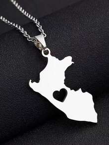 1pc Women's Vintage Peruvian Pendant Necklace, Versatile Style For Casual Occasions, Dating, Vacation - View 4