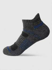 2/4/8 Pairs Men's Sports Socks, Mesh Breathable Moisture-Wicking Low-Cut Ankle Socks For Running, Cycling, Basketball, Summer Style - Multicolor - View 6
