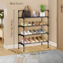 1件套2层/3层/4层/5层/6层简易鞋架门口多层家用鞋柜学生宿舍收纳柜鞋架