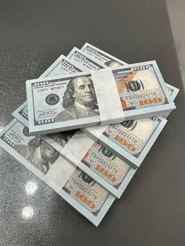 Ancestor Money,Realistic Prop Money, 100/300/900 Novelty Prop Bills, Realistic USD Toy Money, Suitable For Various Holiday Party Supplies, Handmade DIY Decoration, Party, Wedding, Bar And KTV Party Props