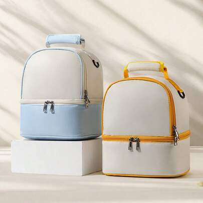 新款母乳储存袋、产妇包、哺乳袋带降温功能、便携式保温母乳背包（不含冰袋、奶瓶）