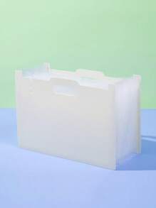 Pasta Sanfona com 13 Bolsos, Organizador de Documentos Vertical, Suporte para Provas de Estudante, Pasta de Arquivo Tamanho A4 de Grande Capacidade, Armazenamento de Escritório de Mesa, De Volta às Aulas, Material Escolar