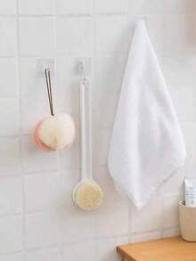 30 Stücke multifunktionale selbstklebende Wandhaken zum Aufhängen von Accessoires, Küchenutensilien und Badutensilien - Verschiedenfarbig - Übersicht 10