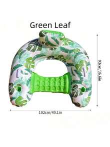 成人充气泳池浮床 - 泳池浮床躺椅浮筏浮椅水上浮床适用于游泳池湖泊休闲浮床带杯架海滩泳池派对浮床成人 - 彩色 - 查看 14