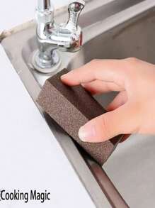 2 Magic Sponge Eraser Carborundum Removing Rust Cleaning Brush Descaling Clean Rub For
