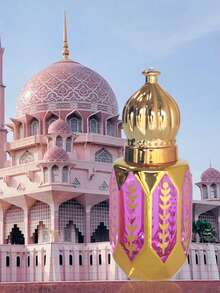 FLATPEA 1pc 10ml Arabian Pheromone Roll-On Perfume Oil, Suitable For Daily Use And Dating, Ideal Gift For Him/Her