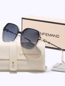 Kính thời trang vuông LINFEMAND đính đá hoa văn lấp lánh dành cho nữ, thích hợp cho các bữa tiệc mùa hè, lễ hội và làm quà tặng. - Nhiều màu - Xem 5