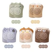 Set de 10 piezas de coderas y rodilleras para bebé, almohadillas para arrodillarse antideslizantes y calcetines - Multicolor - Ver 32