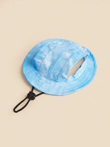 1pc High-Definition Digital Printed Pet Sun Hats, Adjustable Size Hats, Dog Sun Protection Hats, Teddy Dog Hats, Pet Supplies, Special Hats For Cats And Dogs, Multiple Colors Available