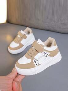 童鞋儿童钩环休闲运动鞋，新款春秋季男童软底运动鞋白色，幼儿园/小学生