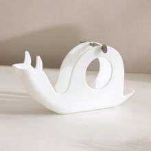 1 pezzo Portaincenso a forma di lumaca - Decorazione domestica creativa e carina, Piatto antizanzare in plastica ignifuga bianco o nero, Adatto per la decorazione della stanza di San Patrizio, Pasqua e primavera, Progettato per il bagno o lo spazio living, Profumatore per la casa | Supporto a spirale | Design creativo, Materiale in plastica ABS