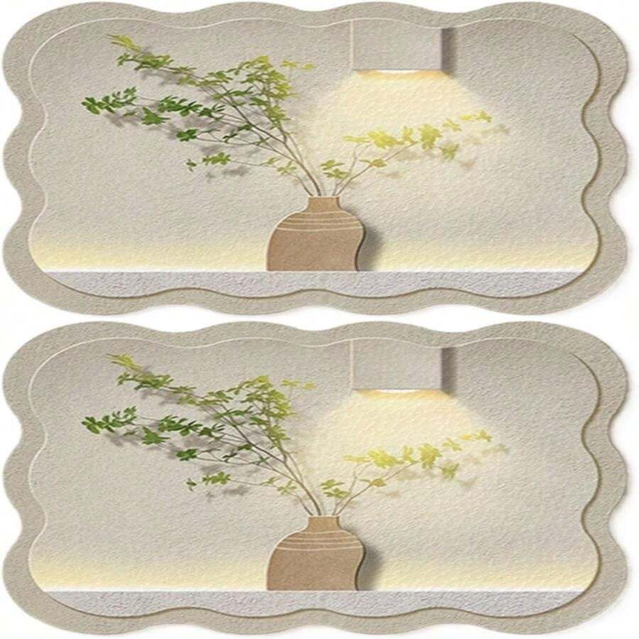 WAGJIA 装饰保险丝盒盖 现代断路器盒盖 装饰带磁性边框，电气面板盖 装饰电表箱隐藏式 (80 * 60cm,K) 返校 - K - 查看 1