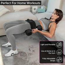 1 pièce Ceinture d'entraînement pour élévations de hanches noire avec bande de résistance des hanches, coussin de hanche pour pont fessier et exercices des fesses, pour haltères et kettlebell, exercices avec step et squat arrière - accessoires de gym noirs