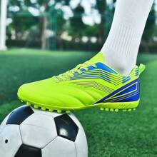 Fußballschuhe, rutschfest und verschleißfest, Jugendliche Profitrainings-Wettkämpfe, abgebrochene Stollen JTF Erwachsenen Fußballschuhe, Kunstgras Innen- und Außenbereich mit niedriger Kappe, universelle Herren Fußballschuhe mit abgebrochenen Stollen, Baseballschuhe, Rasenplatzschuhe