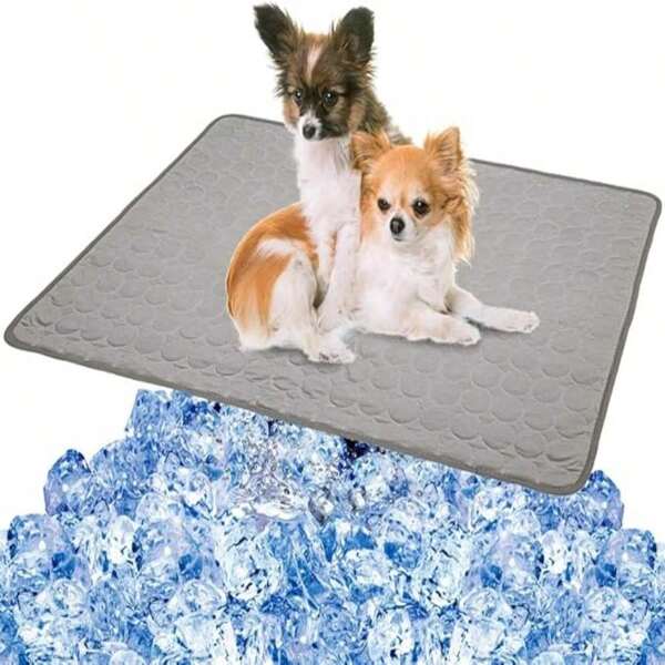 Washable Dog Cooling Mat Ice Silk Cooling Mat For Dogs Pet Self Cooling Pad Blanket Dog Cooling Pad For Indoor & Outdoor Car Seats