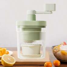 Neue Schneekegel- und Eischnee-Maschine, manueller Eiszerkleinerer mit 1 Eisschale & 2 Eisschalen, perfekt für Slushies, Eis, Eischnee & gefrorene Cocktails, tragbare Handeismaschine, einfach zu reinigen und zu verstauen