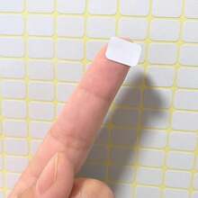 1pack, 15Pcs/Page, 3150Pcs Matte White Small Label Stickers, Removable Price Tags, Suitable For Jars, Boxes, Folders, Envelopes, School, Office, Kitchen (13 X 9mm), School Supplies,Back To School