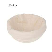 Cestino di pane in vimini, ovale/rotondo, vassoio da forno in vimini fatto a mano, set di utensili da forno, utensili da forno per la fermentazione domestica