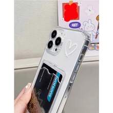 Máxima protección: Funda de cartera para teléfono para todos los modelos - Hasta 12/13/14/15/X/XS/XR, adecuada para 17 Air - transparente - Ver 6