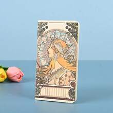 复古小笔记本 多功能笔记本 记事本 复古油画小笔记本 复古女神小笔记本 创意笔记本 可作为节日礼物和生日礼物送给朋友、同学和孩子,用于学校用品,返校