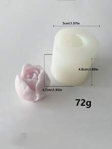3D Tulip Silicone Mold - Floral Candle/Soap/Resin DIY Craft Kit - White - View 15