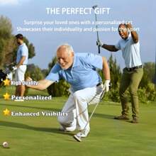 3/6 pièces Balles de golf personnalisées - Créez vos propres balles de golf, un cadeau parfait pour les golfeurs et les passionnés - Fabriquées en caoutchouc durable, double couche de qualité compétition, convient pour les cadeaux uniques et les événements mémorables - Idéal pour les golfeurs, les mariages, les tournois et les occasions spéciales