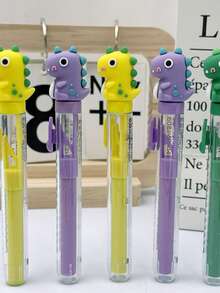 1pc/2pcs/3pcs/5pcs/6pcs/9pcs/10pcs/12pcs/15pcs Cartoon Push-Pull Erasers, Creative & Cute, Soft & Durable Rubber Material, Odorless, Clean Erasure Without Residue, Suitable For Students, Exams, Drawing, Children's Day Gifts - Cartoon Eraser - View 10