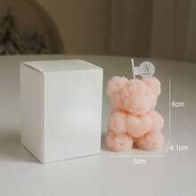 1 nến thơm hình gấu hồng, trang trí đáng yêu cho đám cưới, quà tặng cho bạn đời, trang trí nhà cửa, quà tặng ngày lễ tình nhân, quà sinh nhật, quà cưới, đồ trang trí Giáng sinh, quà tặng Giáng sinh, trang trí phòng - nhiều màu - Xem 19