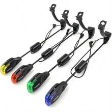 zmart Hirisi B2011 鯉釣りアラーム スウィンガー LEDライトインジケーター 取り外し可能なベースシート 釣りアラーム用 バイトインジケーター ロッドポッド フィッシングアラーム 釣り用センサー スイングアーム 竿立て フィッシングベル 釣り竿ホルダー LEDインジケーター ラインクリップ 鯉釣り用品 バイブレーション機能 夜釣り - 1 - チェックする 7