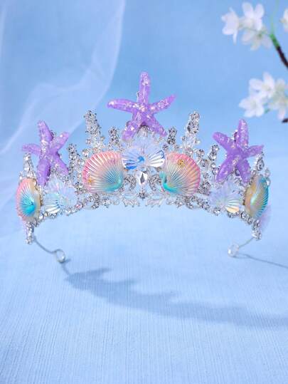 تاج أميرة كريستالي أنيق، إكليل من أصداف البحر والنجوم وذيل حورية البحر، هدية للأداء/عيد الميلاد، إكسسوارات شعر، إكسسوارات شعر للنساء، خريف، سفر، أدوات شعر، إكسسوارات للنساء، مستلزمات شعر، خريف، إكسسوارات شعر، إكسسوارات شعر للنساء، سفر، إكسسوارات شعر، إكسسوارات للنساء، إكسسوارات شعر، إكسسوارات شعر للنساء، أدوات شعر، مستلزمات شعر، مستلزمات، إكسسوارات تجميل، هدايا، سفر، هدايا للنساء، مستلزمات شعر، هدايا للجوارب