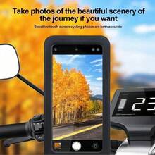 Universal Bike Motorcycle Mobile Phone Holder Support Waterproof Bicycle GPS 360° Swivel Adjustable Motorcycle Cellphone Holder
