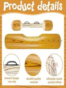 Juguete inflable flotante de verano, flotador inflable para piscina o playa, accesorio para fiestas acuáticas de adultos, incluye 2 soportes y 2 palos.