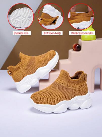 Nouvelles Baskets de sport pour enfants et adolescents 2025, style décontracté et confortable, avec amorti, léger et respirant. Chaussures basses à maille et glissière pour l'intérieur et l'extérieur, pour la marche et la course