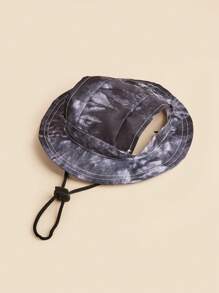 1pc High-Definition Digital Printed Pet Sun Hats, Adjustable Size Hats, Dog Sun Protection Hats, Teddy Dog Hats, Pet Supplies, Special Hats For Cats And Dogs, Multiple Colors Available