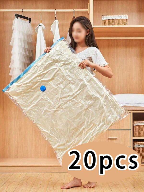 20/15/10/8/5/1 قطعة عبوة حقيبة سفر وتخزين محمولة من البولي إيثيلين، حقيبة ضغط ذات سعة كبيرة، حقيبة تفريغ هوائية قابلة لإعادة الاستخدام، مكعب منظم قابل للطي، حقيبة أمتعة مطبوعة، حقيبة متعددة الأغراض مقاومة للرطوبة، مضادة للفراشات، موفرة للمساحة، مناسبة للملابس والبطانيات والبلايز والملاءات وغرف النوم والخزانات والحمامات والمعدات الخارجية