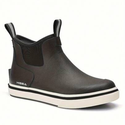 Local Warehouse-Saltwater Fishing Booties High Quality Ankle Rain Boots High Traction Men's Deck Boots
