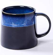 Large Ceramic Coffee Mugs, 20 - And Microwave Safe (Blue Green)-Holidaygift - 天藍色 - 查看 1