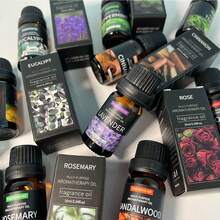 1瓶10毫升纯精油，适用于按摩、水疗、沐浴、蜡烛制作、DIY香氛（0.34液体盎司） - 多樣化香型 - 查看 8