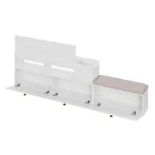 Kids Bed Frames, Headboards & Footboards - White - View 9